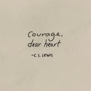 C.S. Lews Quote About Courage